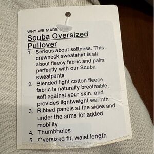 Lululemon Athletica Cream Hoodie